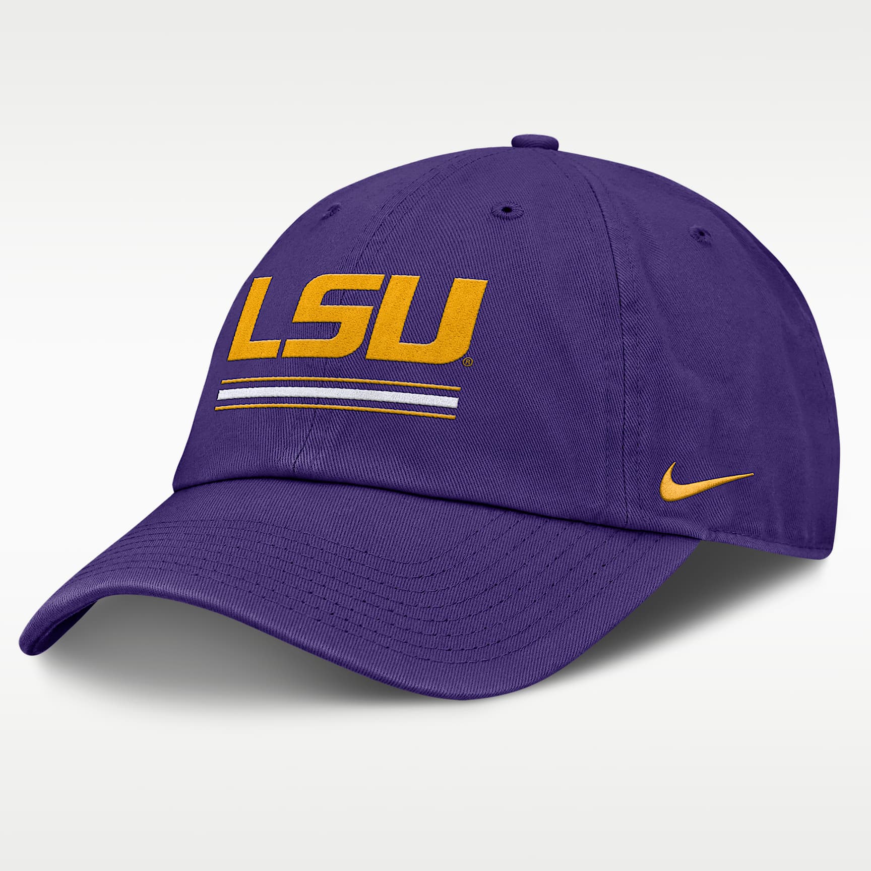 LSU Primetime Campus Club Men's Nike College Adjustable Hat. Nike.com